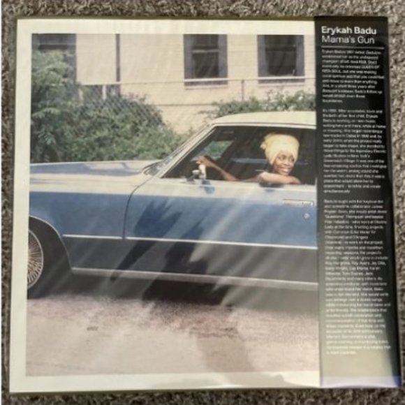 Erykah Badu Mama's Gun 2-LP ~ Exclusive Colored Vinyl + Art Print ~ Brand New! - Picture 3 of 3